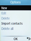 Select New.