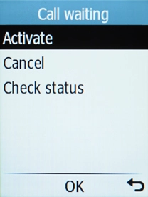 Select Activate to turn on the function.