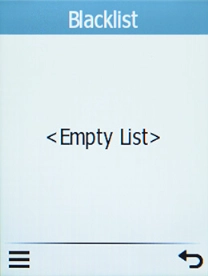 Press the Left selection key.