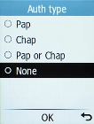 Select None.