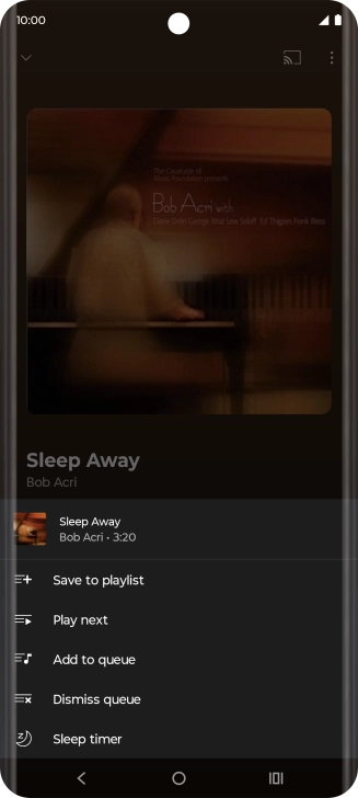 Press the add icon. Press the add icon.