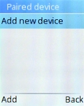Select Add new device. Select Add new device.