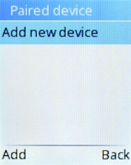 Select Add new device. Select Add new device.