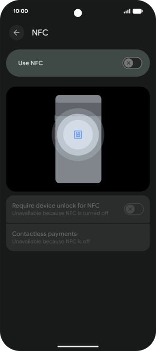Press the indicator next to Press the indicator next to