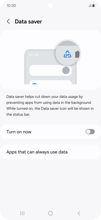 Press the indicator next to Press the indicator next to