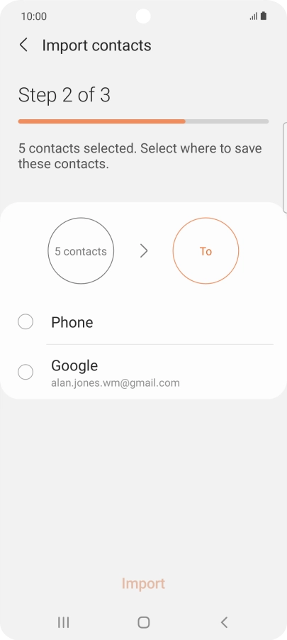 Press Phone.