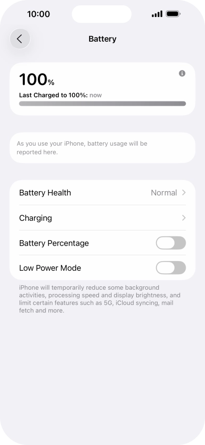 Press Charging.
