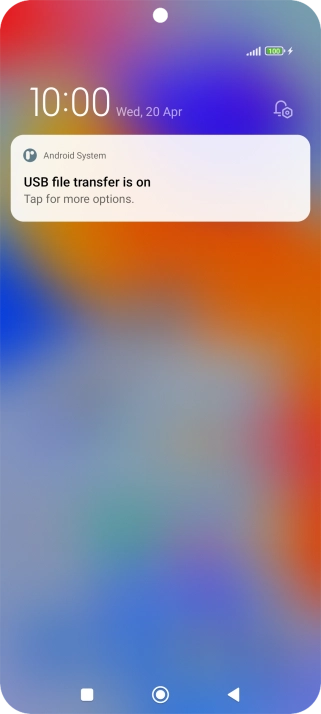 Press Tap for more options..