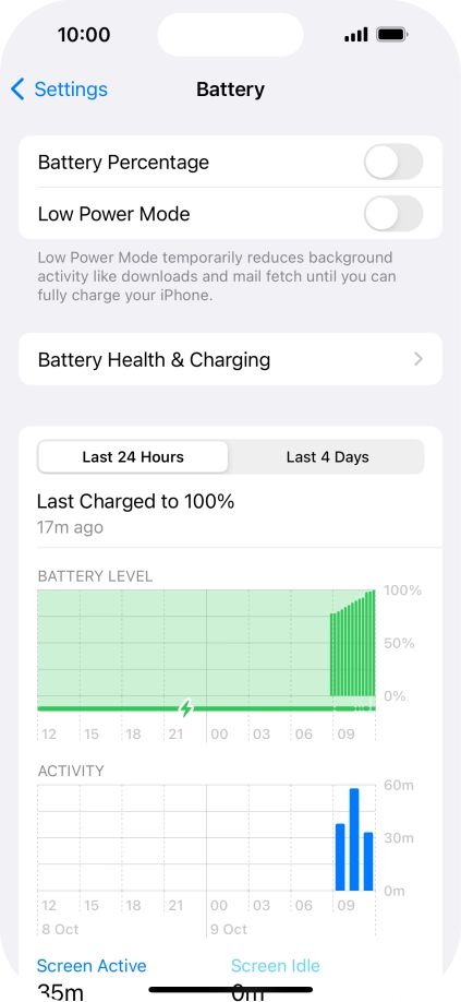 Press the indicator next to Press the indicator next to