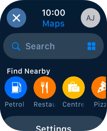 Press Search.