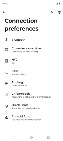 Press NFC.