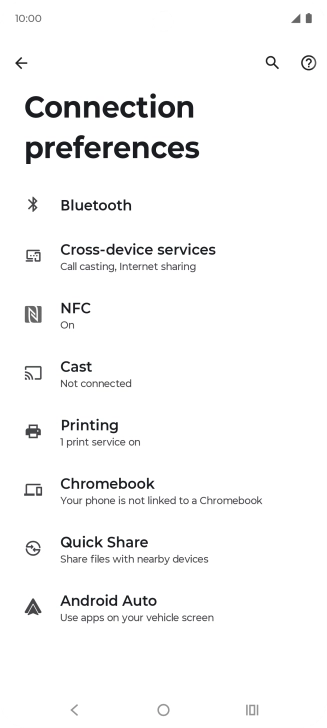 Press NFC.