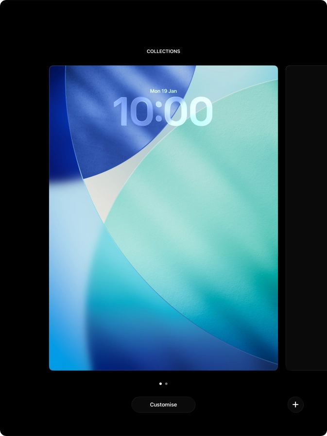 Press the add icon.