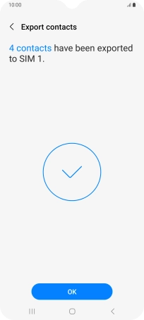 Press OK. Press OK.