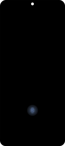 Place your finger on the fingerprint sensor to unlock your phone. Place your finger on the fingerprint sensor to unlock your phone.
