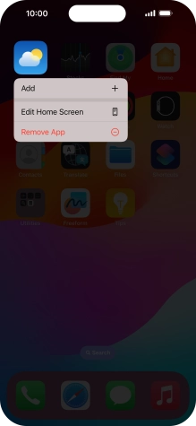 Press Remove App. Press Remove App.