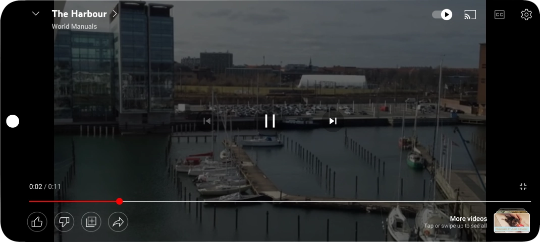Press the add icon. Press the add icon.