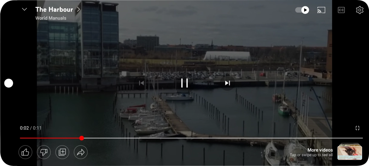 Press the add icon. Press the add icon.