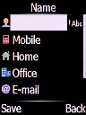 Select Name and key in the required name.