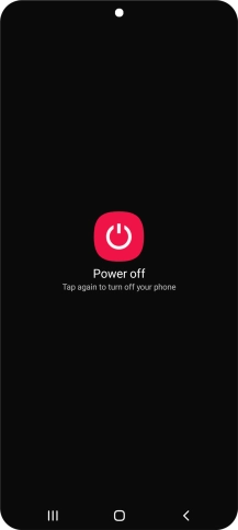 Press Power off.