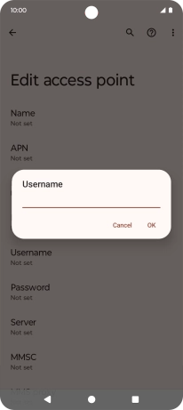 Key in wap and press OK.