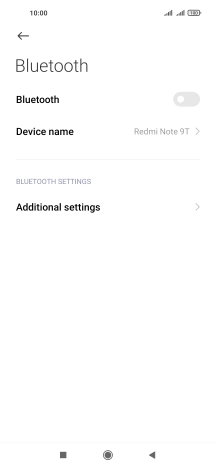 Press the indicator next to Press the indicator next to