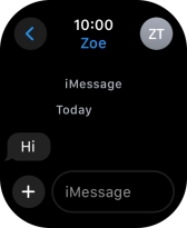 Press iMessage. Press iMessage.