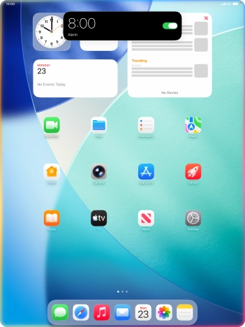 Say, in your own words, what you would like your tablet to do. OPEN CAMERA or SET AN ALARM. Say, in your own words, what you would like your tablet to do. OPEN CAMERA or SET AN ALARM.