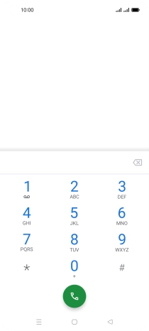Press the Home key to return to the home screen. Press the Home key to return to the home screen.