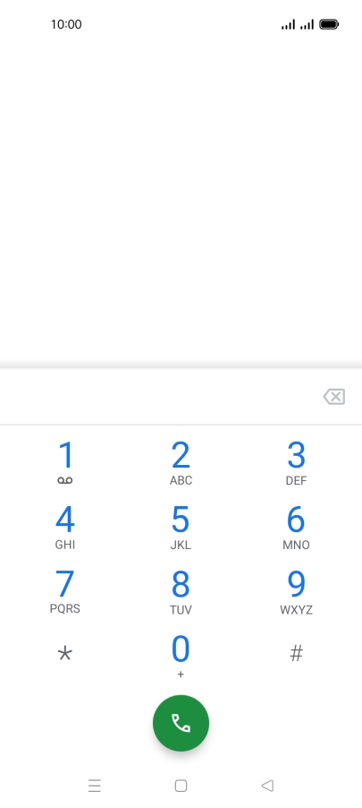 Press the Home key to return to the home screen. Press the Home key to return to the home screen.