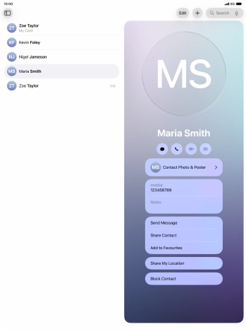 Slide your finger upwards starting from the bottom of the screen to return to the home screen.