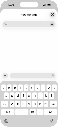 Press the add icon.