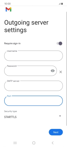 Press the drop down list below 