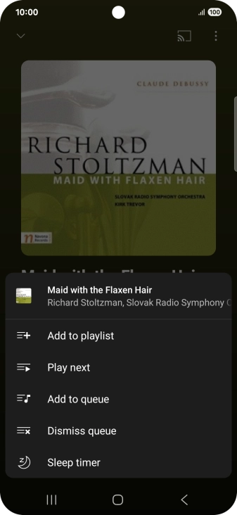Press the add icon.