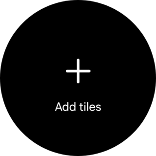 Press Add tiles. Press Add tiles.