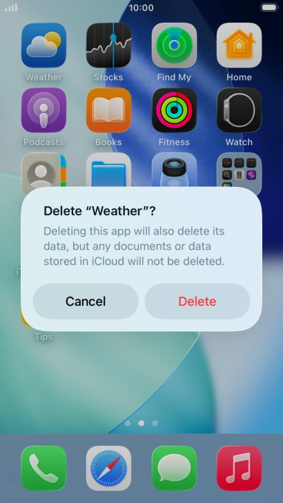 Press Delete. Press Delete.