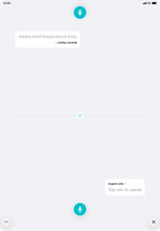 Press the end icon to end two-way view. Press the end icon to end two-way view.