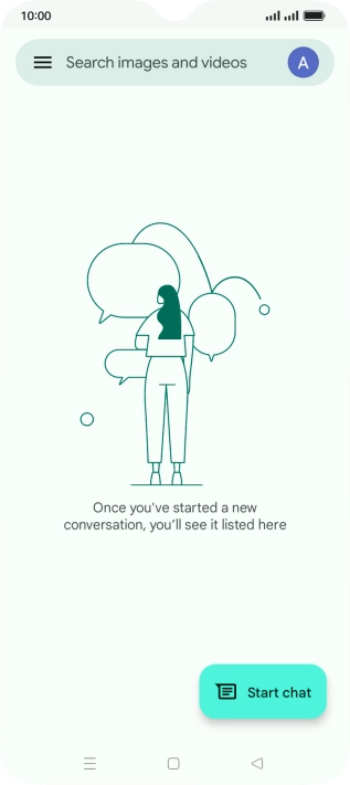 Press Start chat.
