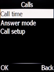 Select Call setup.