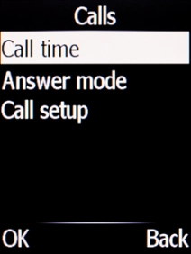 Select Call setup.