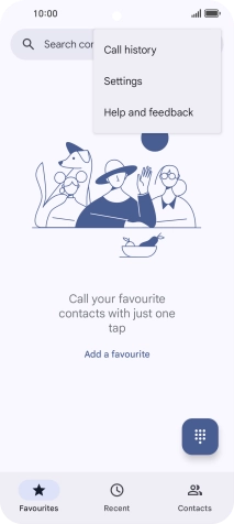 Press Settings.