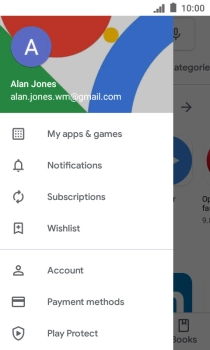 Press My apps & games. Press My apps & games.