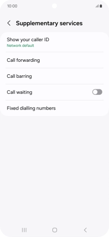 Press Fixed dialling numbers.