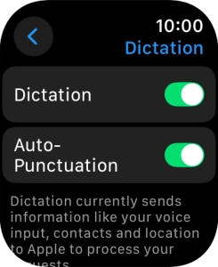 Press the Digital Crown several times to return to standby mode. Press the Digital Crown several times to return to standby mode.
