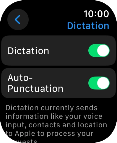 Press the Digital Crown several times to return to standby mode. Press the Digital Crown several times to return to standby mode.