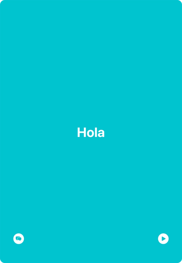 Press the split view icon to go back to display of both languages. Press the split view icon to go back to display of both languages.