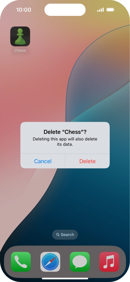 Press Delete.