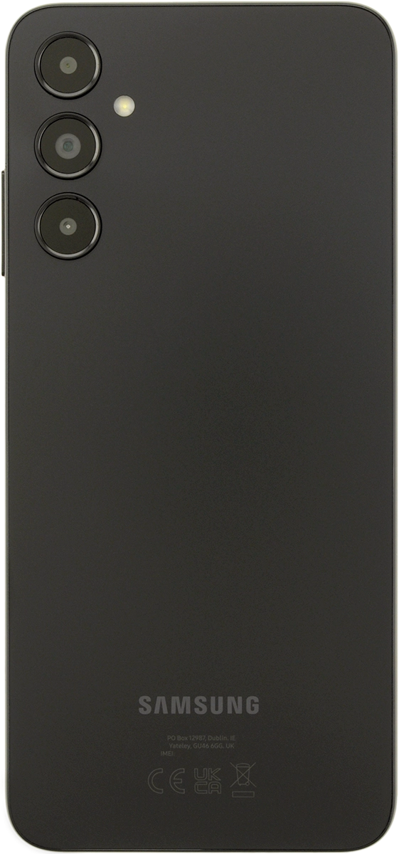 Point the camera lens at the back of your phone at the required object to take a picture or record a video.
