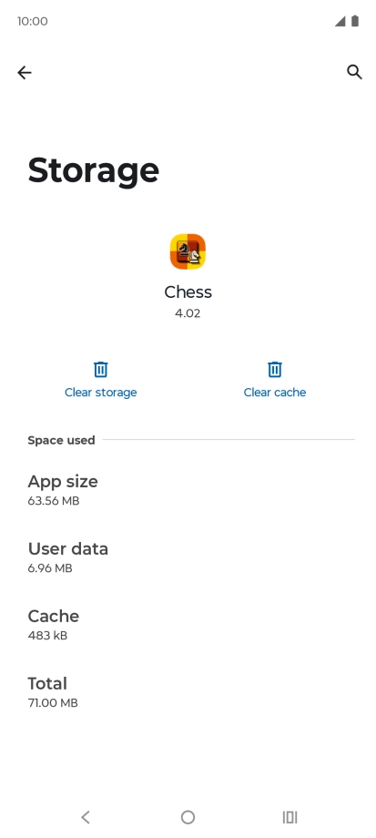 Press Clear cache. Press Clear cache.