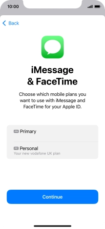 Press the required price plan. Press the required price plan.